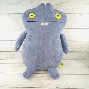 Hasbro Ugly Dolls Babo Large 18" Long Blue Gray Plush 2019 Stuffed Animal
